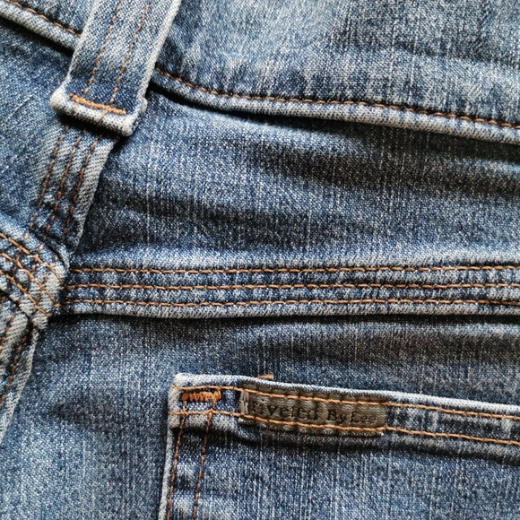 Riveted by Lee Vintage Denim High Waist Shorts - Picture 6 of 7